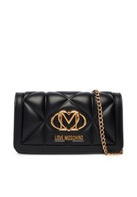 Love Moschino - LOVE MOSCHINO Torebka JC5640PP1OLC0000 Czarny. Kolor: czarny. Materiał: skórzane #1