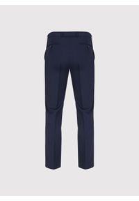 Pako Lorente - PAKO LORENTE – Wełniane spodnie garniturowe w kolorze granatowym. Okazja: na spotkanie biznesowe. Kolor: niebieski. Materiał: wełna. Styl: biznesowy, elegancki #3