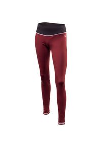 ZONE PERFECT - Damskie Legginsy Klimatex Iris - Oddychające i Elastyczne. Kolor: brązowy. Sezon: zima. Sport: bieganie #1