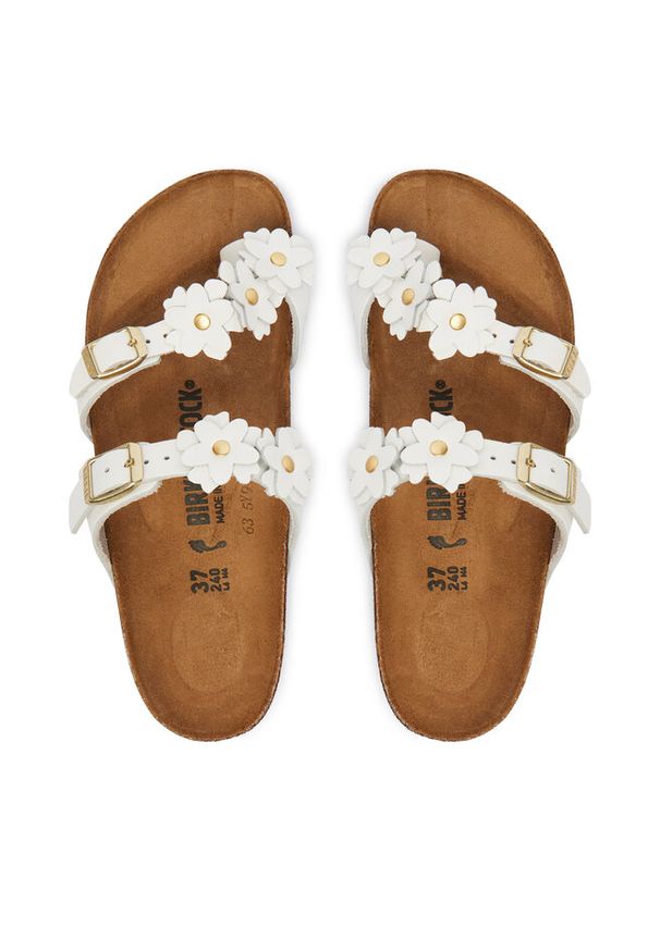 Japonki Birkenstock. Kolor: biały