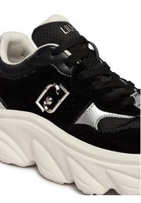 Liu Jo Sneakersy Steffy 01 BA6025 PX080 Czarny. Kolor: czarny. Materiał: skóra, zamsz #4
