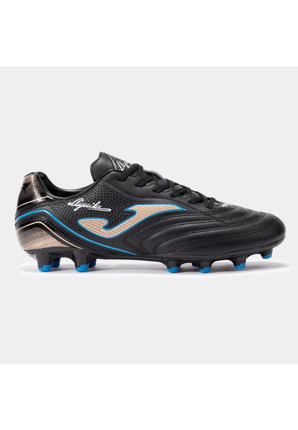 Buty piłkarskie męskie Joma Aguila 2301. Zapięcie: sznurówki. Kolor: żółty, wielokolorowy, czarny. Materiał: materiał, syntetyk. Szerokość cholewki: normalna. Sport: piłka nożna