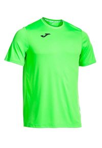 Koszulka do biegania męska Joma Combi. Kolor: zielony. Materiał: poliester. Sport: bieganie