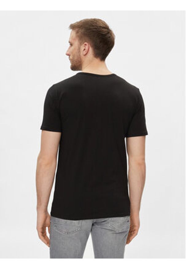 TOMMY HILFIGER - Tommy Hilfiger Komplet 3 t-shirtów UM0UM03138 Czarny Regular Fit. Kolor: czarny. Materiał: bawełna