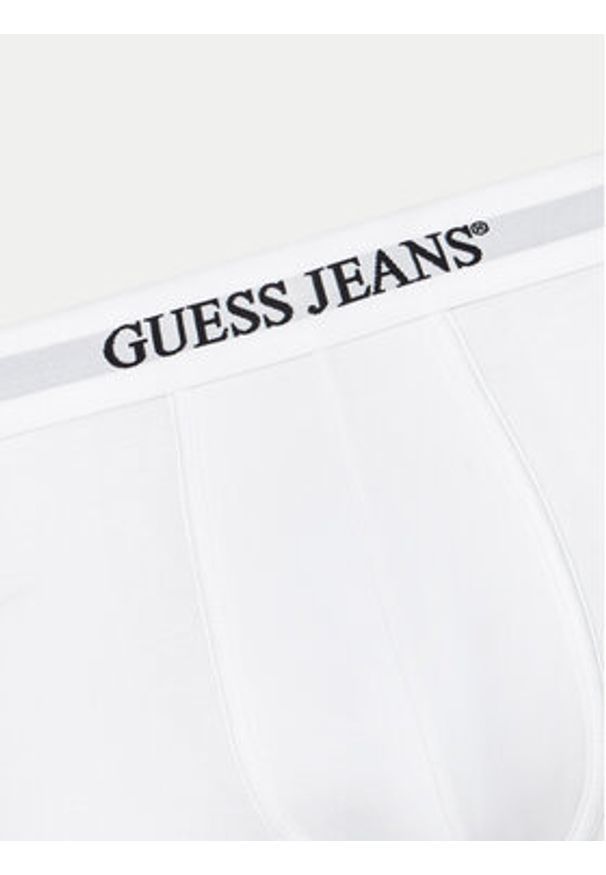 Guess Jeans Komplet 3 par bokserek M4BZ48 K6YW1 Biały. Kolor: biały. Materiał: bawełna