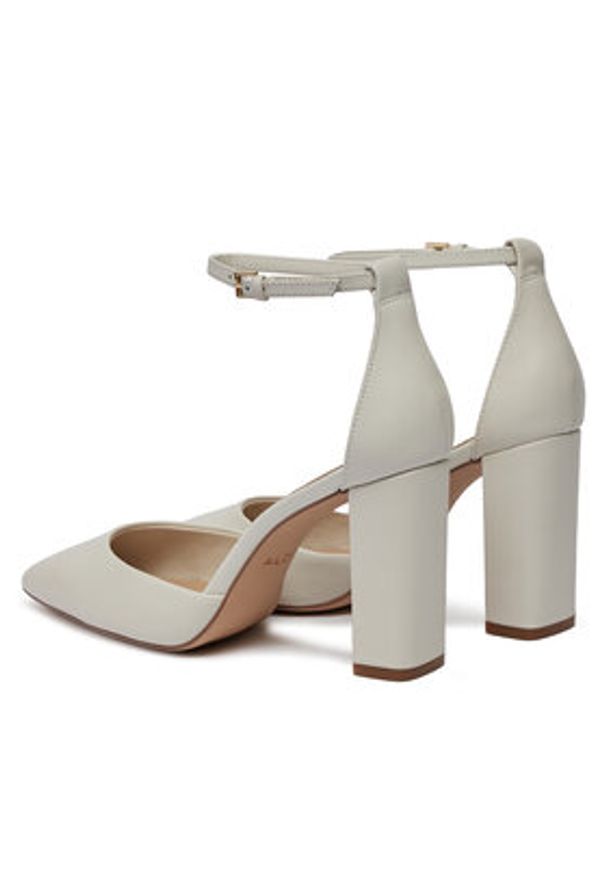Aldo Półbuty Faith 13706568 Biały. Kolor: biały. Materiał: skóra