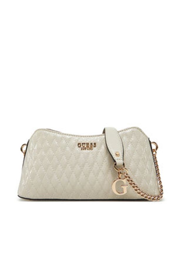 Guess Torebka HWGG96 26170 Écru. Kolor: kremowy. Materiał: skórzane