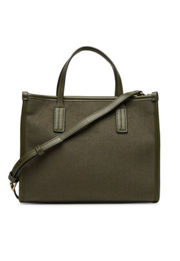 TOMMY HILFIGER - Tommy Hilfiger Torebka City Small Tote Melton AW0AW17852 Khaki. Kolor: brązowy