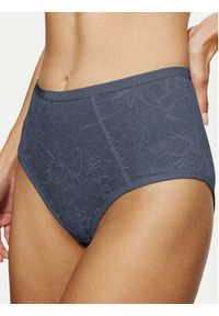 Triumph Figi klasyczne z wysokim stanem Amourette Charm 10216997 Niebieski. Stan: podwyższony. Kolor: niebieski. Materiał: syntetyk