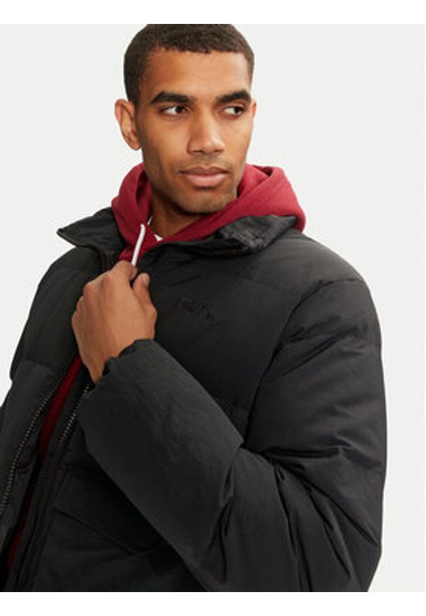 Jack Wolfskin Kurtka puchowa Nordlicht A60040 Czarny Regular Fit. Kolor: czarny. Materiał: syntetyk