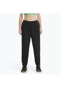 Reebok Fitness - Spodnie damskie Reebok Lux Fleece Sweatpants. Kolor: czarny. Sport: fitness #1