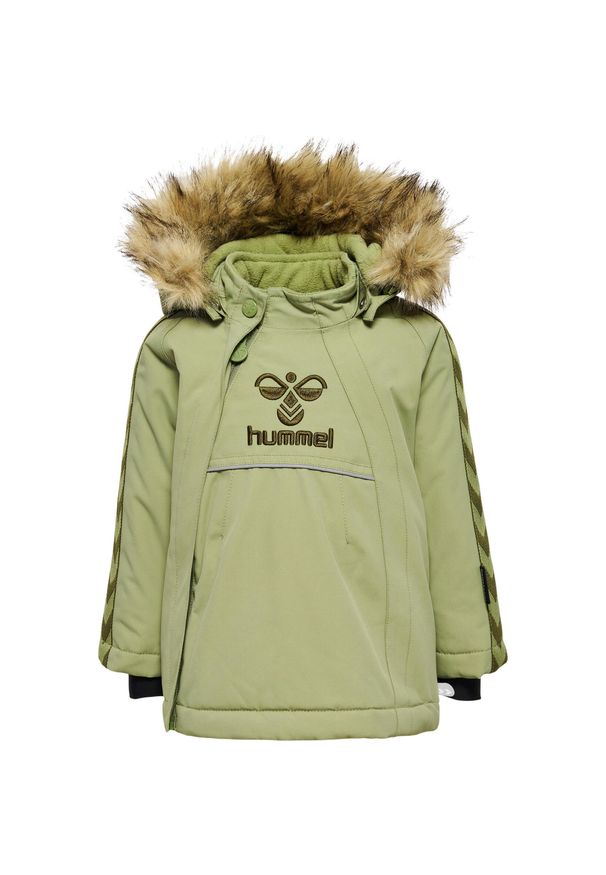 Kurtka dla niemowląt Hummel hmlJESSIE. Typ kołnierza: kaptur. Kolor: zielony. Sezon: zima