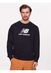 New Balance Bluza MT3153 Czarny Relaxed Fit. Kolor: czarny. Materiał: syntetyk #1