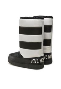 Love Moschino - LOVE MOSCHINO Śniegowce JA24302G0LISG00A Czarny. Kolor: czarny. Materiał: materiał #7