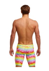 FUNKY TRUNKS - Spodenki kąpielowe męskie do pływania treningowe na basen Funky Trunks Jammer. Kolor: wielokolorowy