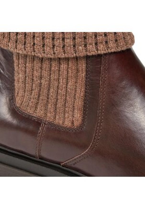 GANT - Gant Sztyblety Zandrin Chelsea 27551382 Brązowy. Kolor: brązowy. Materiał: skóra