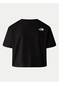 The North Face T-Shirt NF0A87FJ Czarny Regular Fit. Kolor: czarny. Materiał: bawełna