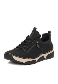Rieker Sneakersy 45973-00 Czarny. Kolor: czarny. Materiał: syntetyk, materiał #6