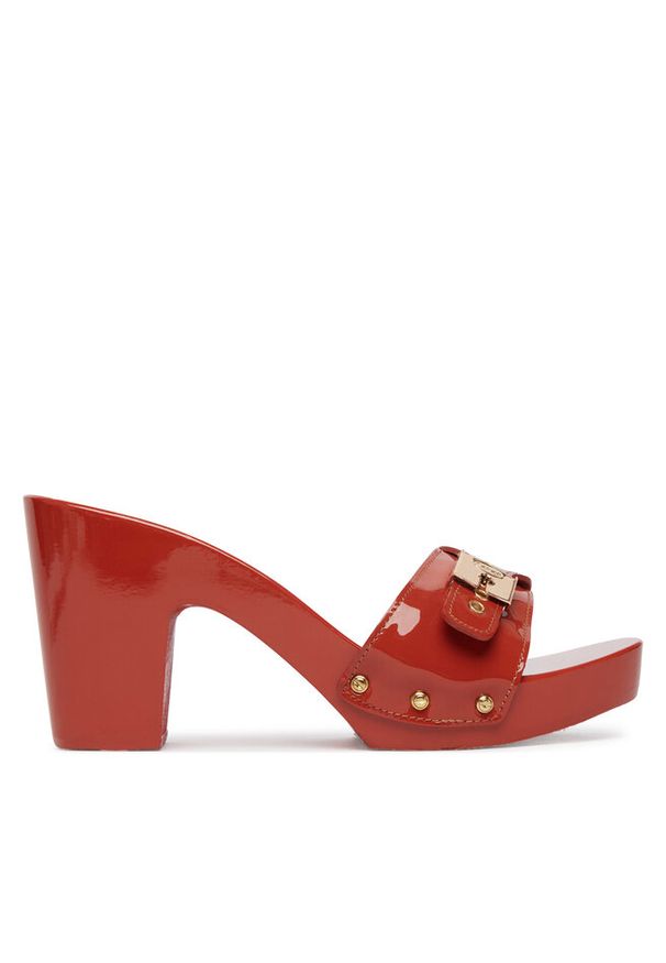 Klapki Scholl. Kolor: brązowy