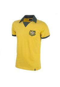 COPA FOOTBALL - Camiseta Retro de Futebol da Austrália Copa do Mundo 1974. Kolor: żółty. Sport: piłka nożna