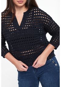 Joseph Ribkoff - Sweter damski ażurowy JOSEPH RIBKOFF. Wzór: ażurowy #4