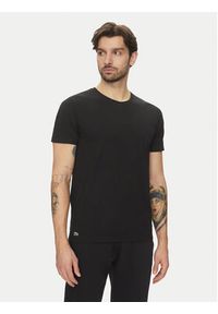 Lacoste Komplet 3 t-shirtów TH9010 Czarny Regular Fit. Kolor: czarny. Materiał: bawełna #5