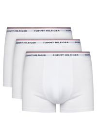 TOMMY HILFIGER - Tommy Hilfiger Komplet 3 par bokserek 3P Lr Trunk 1U87903841 Biały. Kolor: biały. Materiał: bawełna