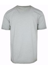 Męski T-Shirt marki Pioneer - Szary z Nadrukiem. Kolor: szary. Materiał: bawełna. Wzór: nadruk. Sezon: lato. Styl: wakacyjny #2