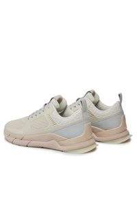 Calvin Klein Sneakersy Lace Up Runner - Caged HW0HW01996 Écru #3