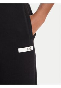 EA7 Emporio Armani Spodnie dresowe 7W000678 AF13151 UC001 Czarny Regular Fit. Kolor: czarny. Materiał: syntetyk, bawełna #3