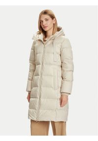 Marc O'Polo Kurtka puchowa 509 0329 71095 Beżowy Regular Fit. Typ kołnierza: polo. Kolor: beżowy. Materiał: syntetyk. Sezon: zima #1