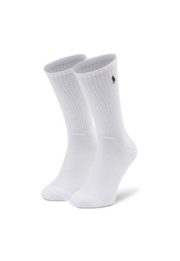 Polo Ralph Lauren Zestaw 6 par wysokich skarpet męskich Classic 449723763001 Biały. Kolor: biały. Materiał: materiał