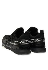 Versace Jeans Couture Sneakersy 79VA3SA8 ZSC96 899 Czarny. Kolor: czarny. Materiał: materiał #4