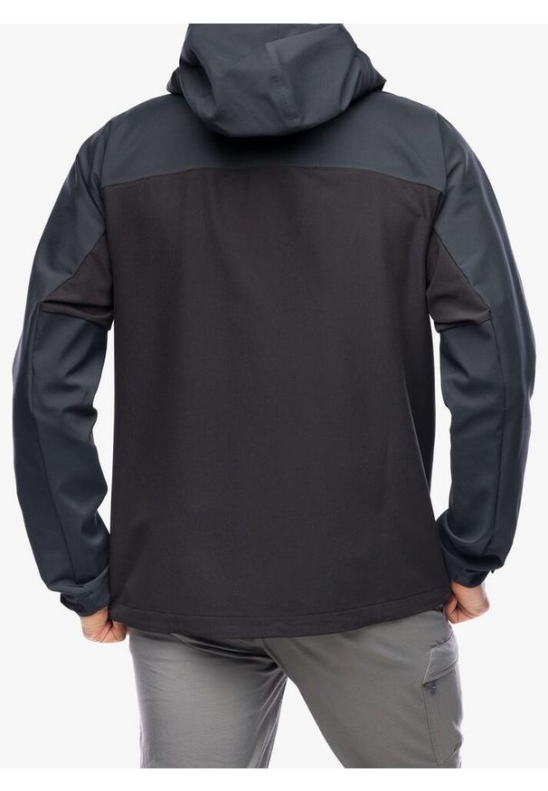 Kurtka softshell męska Marmot ROM GORE-TEX Infinium Hoody. Kolor: czarny. Materiał: softshell. Technologia: Gore-Tex