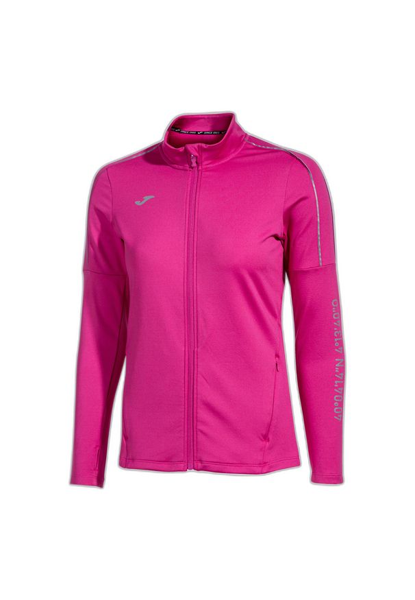 Bluza do biegania damska Joma R-City Full Zip. Kolor: różowy. Sport: bieganie