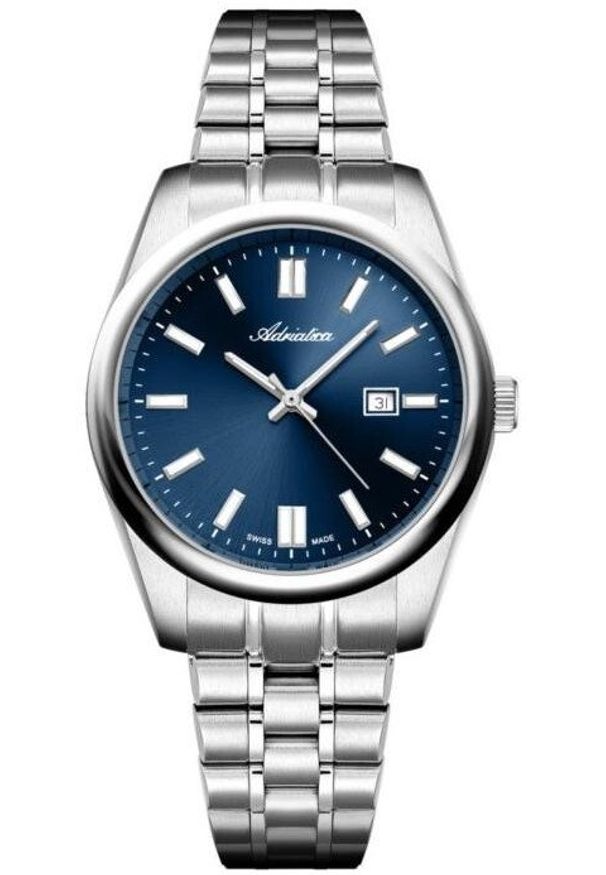 Zegarek damski Adriatica A3198.5115Q srebrny. Kolor: srebrny