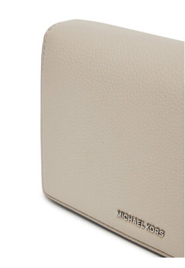 MICHAEL Michael Kors Torebka 32F4SJ6C8L Beżowy. Kolor: beżowy. Materiał: skórzane