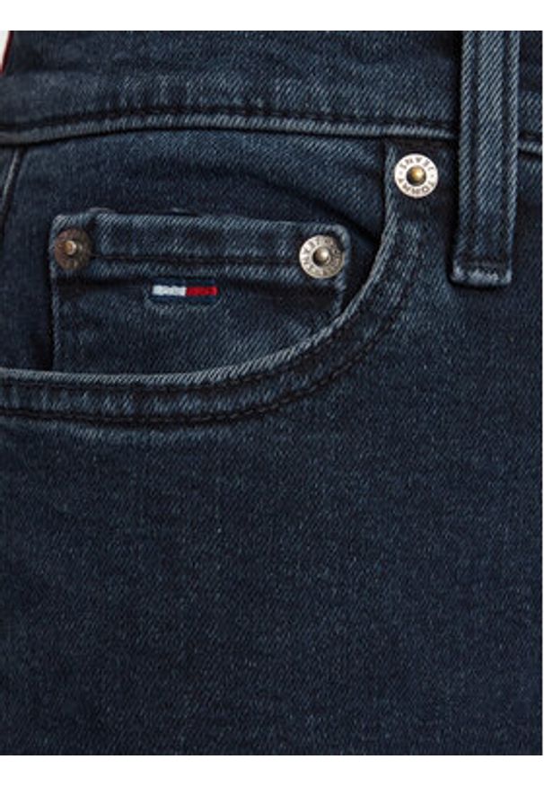 Tommy Jeans Jeansy Nora DW0DW20221 Granatowy Skinny Fit. Kolor: niebieski