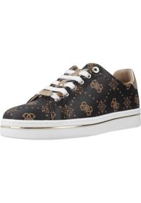 Guess - Kapcie GUESS FLTSS3 FAL12 Czarny. Kolor: czarny. Materiał: syntetyk, tkanina. Styl: sportowy
