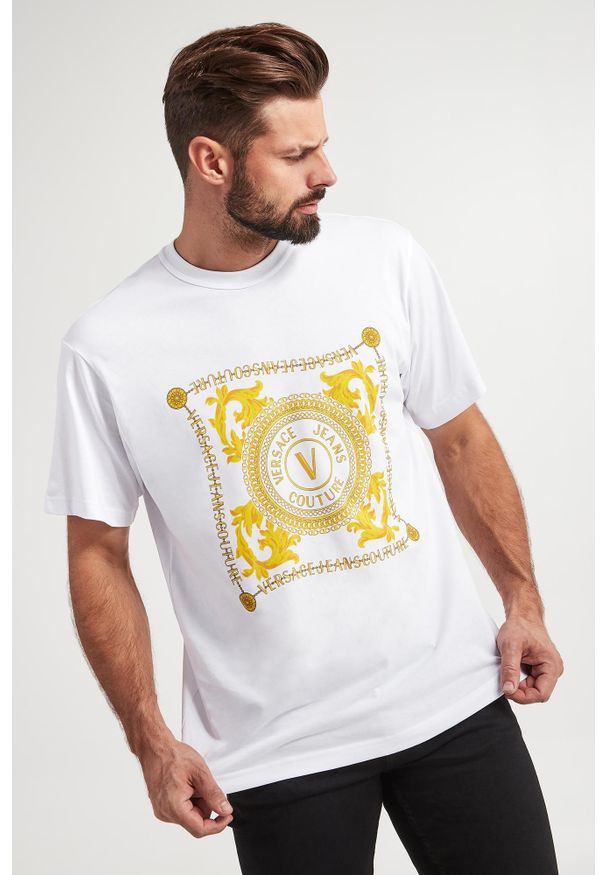 Versace Jeans Couture - T-shirt męski VERSACE JEANS COUTURE