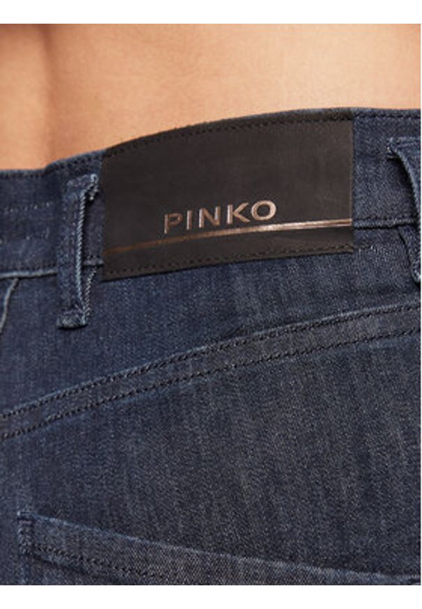 Pinko Jeansy Susan 1J10YW A04Q Granatowy Skinny Fit. Kolor: niebieski