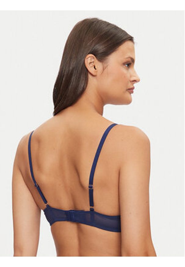 Dorina Biustonosz z fiszbiną Lyra FXPG0029LA159 Granatowy. Kolor: niebieski. Materiał: syntetyk