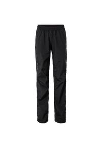Vaude - Zippowane spodnie przeciwdeszczowe dla kobiet do jazdy na rowerze VAUDE Yaras IV. Kolor: czarny. Długość: długie. Sport: kolarstwo #1