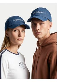 Guess Jeans Czapka z daszkiem CWBEO-GJ-U3-006-SS26 Niebieski. Kolor: niebieski. Materiał: bawełna #2