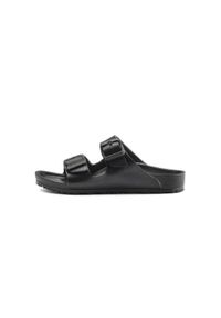 Klapki dla dzieci Birkenstock Arizona Eva Kids. Zapięcie: bez zapięcia. Kolor: czarny. Materiał: syntetyk, materiał. Sezon: lato #1