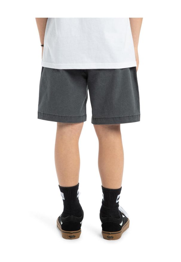 Quiksilver - Spodenki z elastyczną talią dla Chłopcy TAXER YOUTH 15". Kolor: brązowy, zielony, wielokolorowy. Materiał: bawełna, elastan, materiał. Długość: krótkie. Sezon: lato