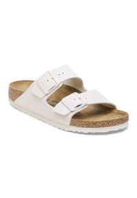 Birkenstock - Klapki męskie BIRKENSTOCK ARIZONA LEVE ANTIQUE WHITE. Okazja: do pracy, na co dzień, na spacer. Kolor: biały. Styl: casual #4