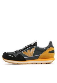 Emporio Armani Sneakersy X4X537 XN730 S434 Czarny. Kolor: czarny. Materiał: materiał #3