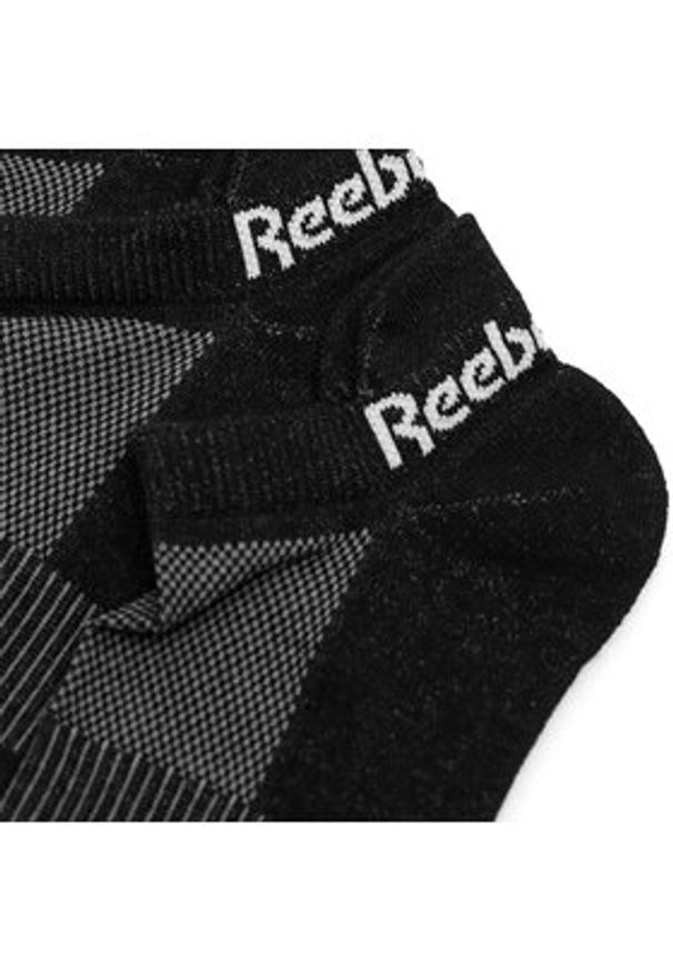 Reebok Zestaw 3 par niskich skarpet unisex R0356P-SS24 (3-pack) Czarny. Kolor: czarny. Materiał: bawełna