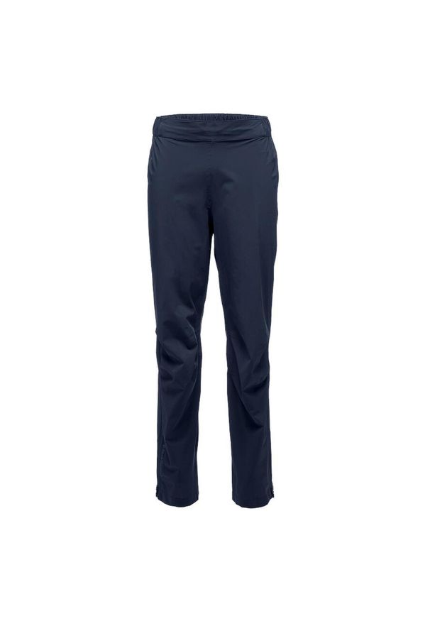 Spodnie Wodoodporne Męskie Black Diamond Stormline Stretch Rain Pants. Kolor: niebieski